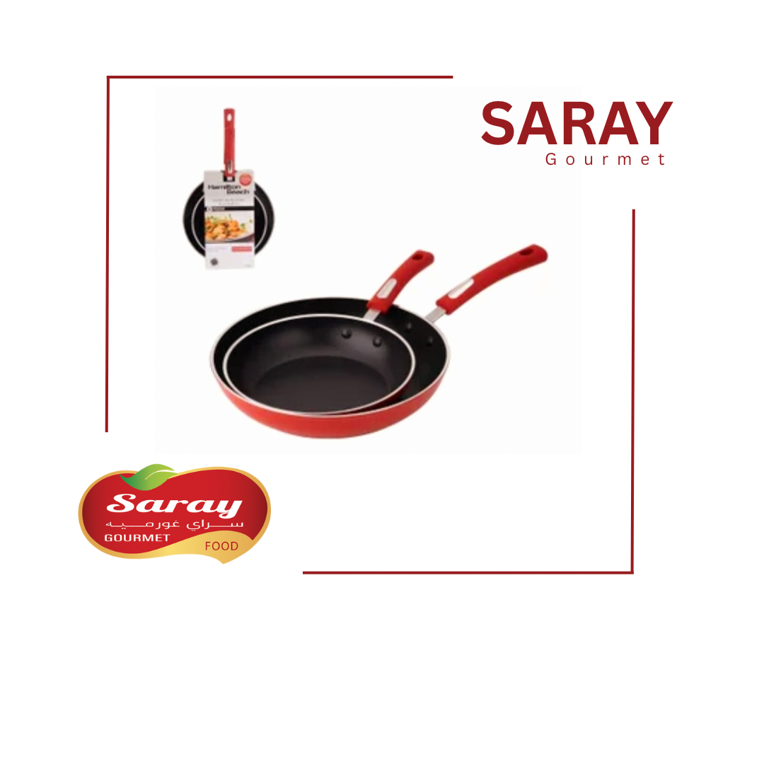 Aluminium fry pan set-8.5 & 11 in