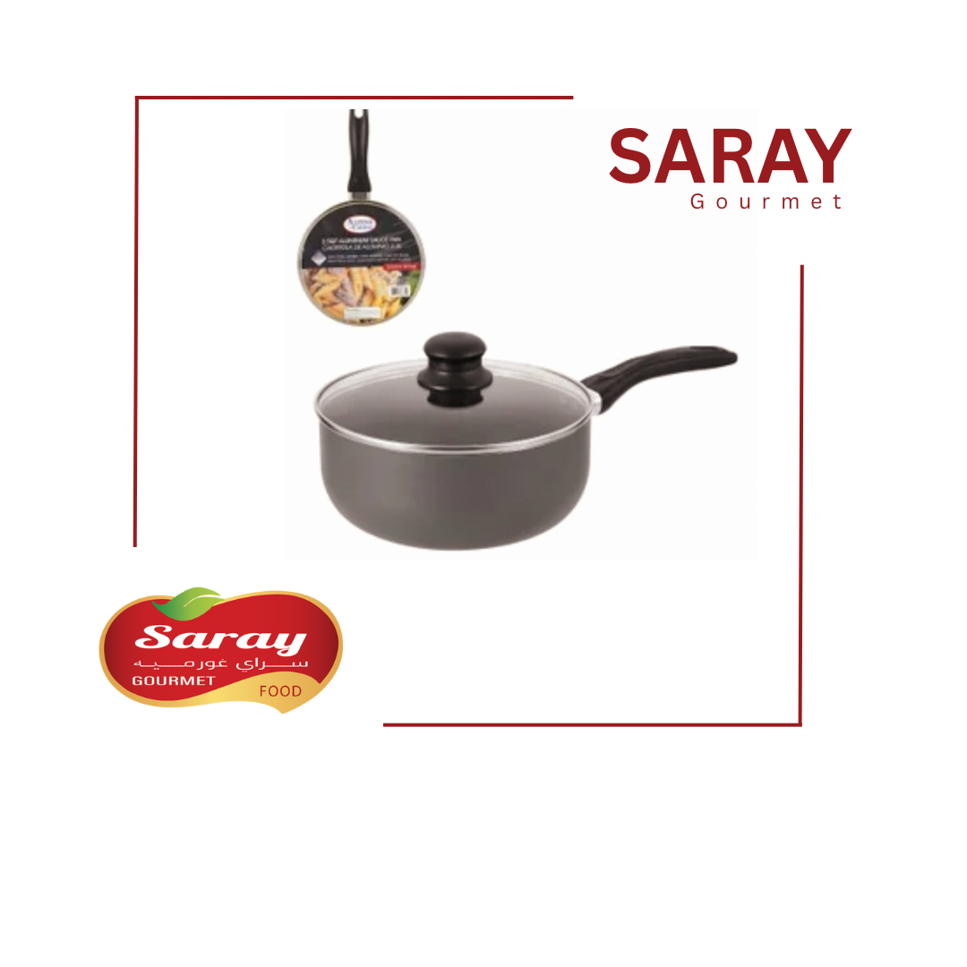 Aluminium sauce pan-2.5qt