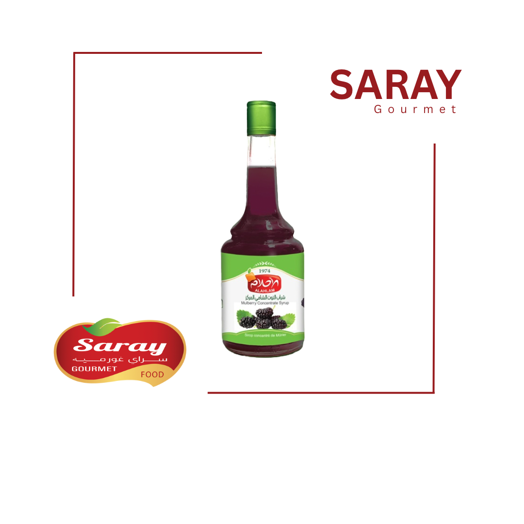 Black mulberry concentrate syrup