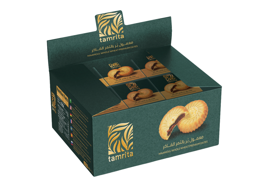 معمول تمر قمح كامل فاخر 600 غرام
