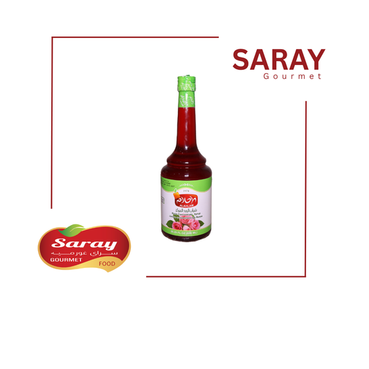 Rose concentrate syrup