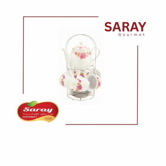 Floral pattern Tea set