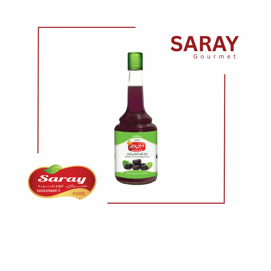 Black mulberry concentrate syrup