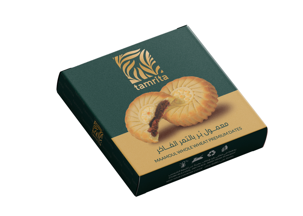 معمول تمر قمح كامل فاخر 600 غرام