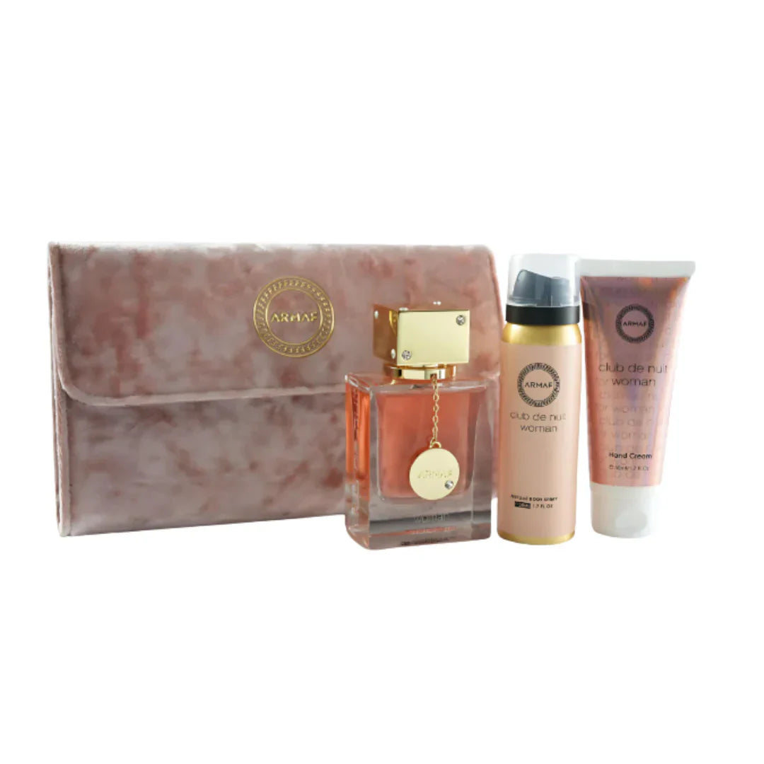 Armaf CLUB DE NUIT WOMAN EXTRAIT TRAVEL Gift SET-4PC  Eau de Parfum 100 ml for Women