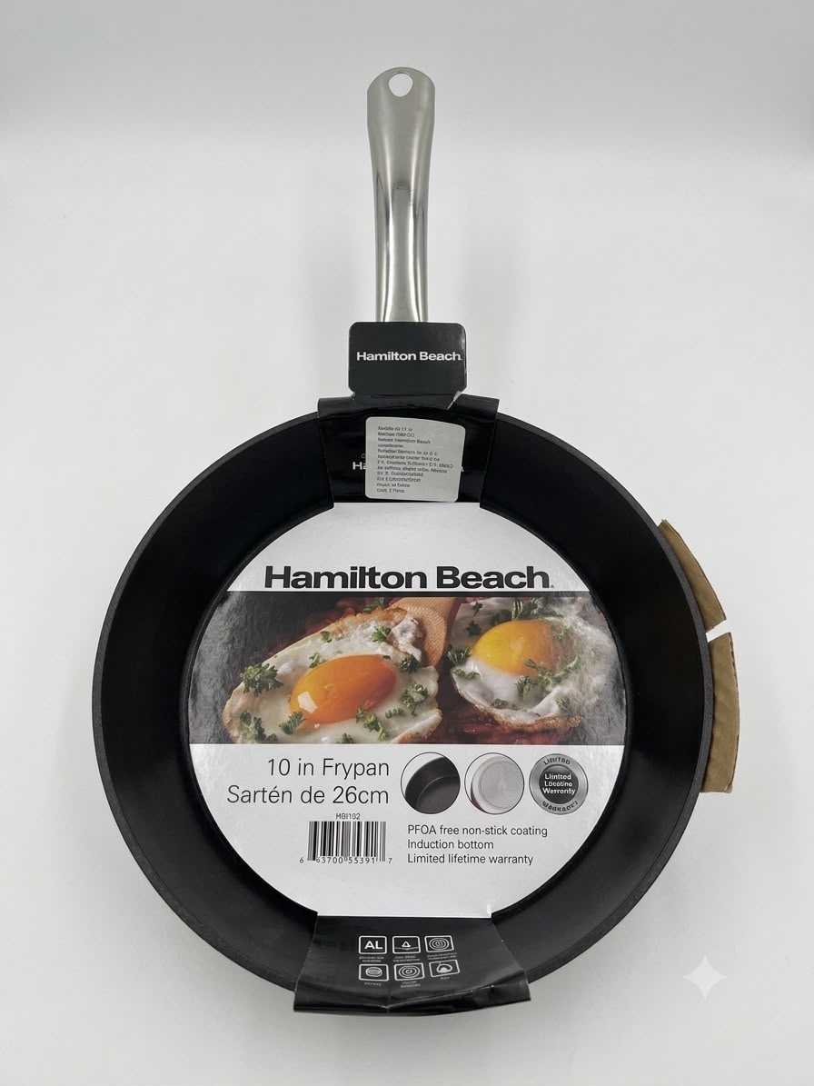 Hamilton Beach 10-Inch Forged Aluminum Non-Stick Frying Pan